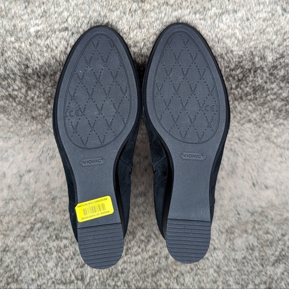 Vionic Paloma Wedge Bootie Weather Resistant Black Women's 8 - Picture 13 of 14